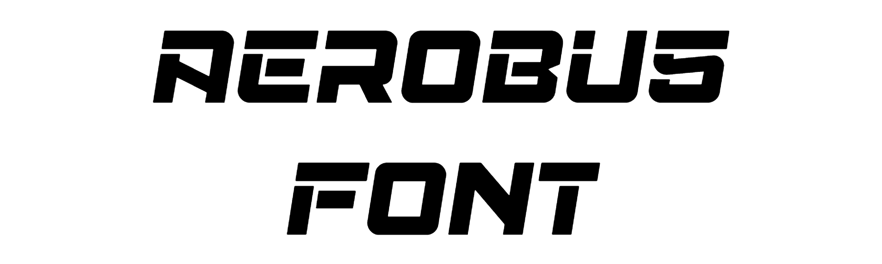 Aerobus Font Download