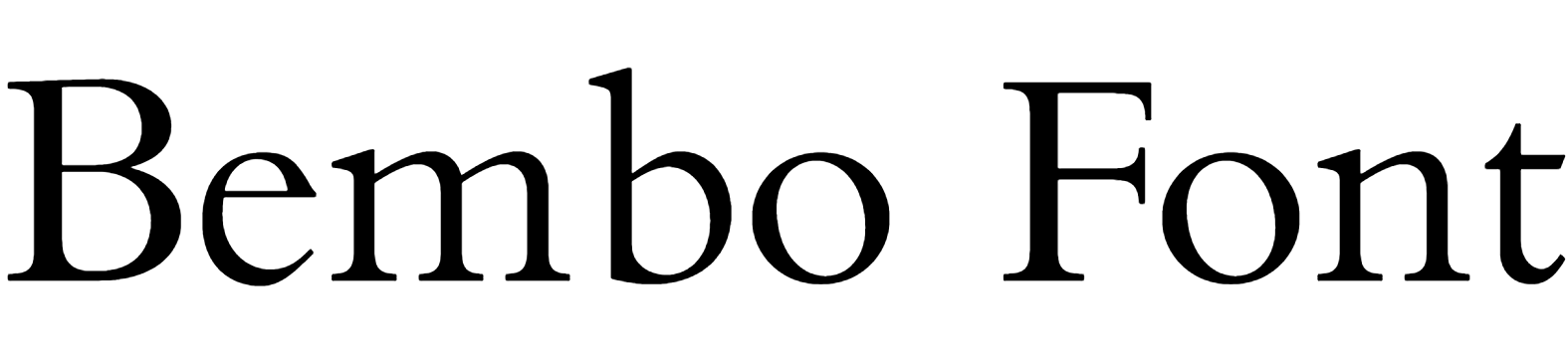 Bembo Font Download