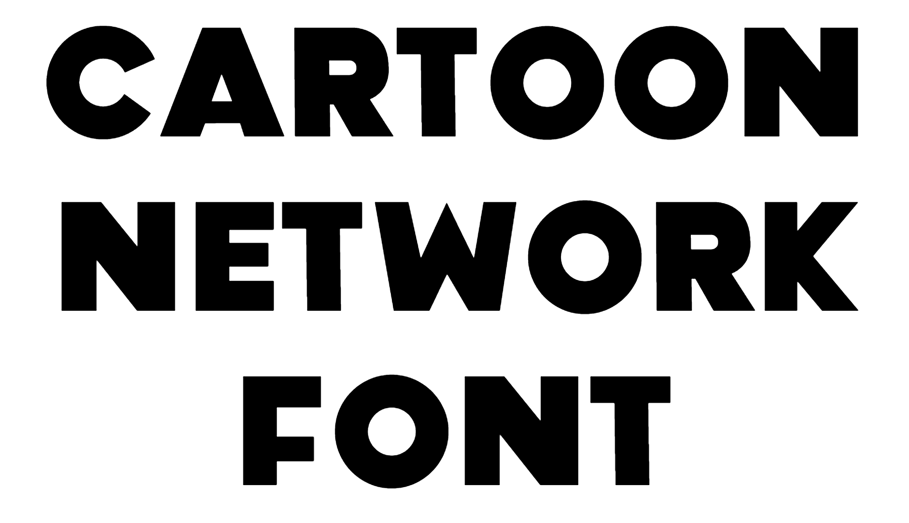 Cartoon Network Font Download