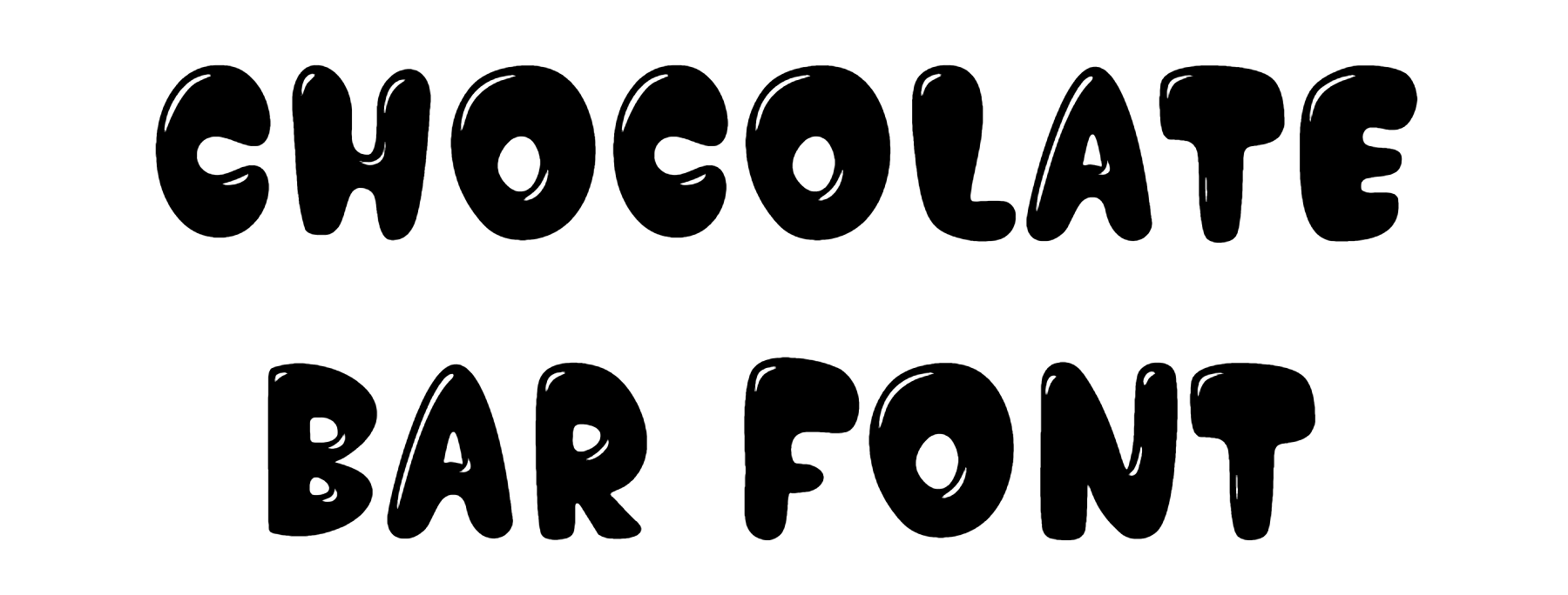 Chocolate Bar Font Download