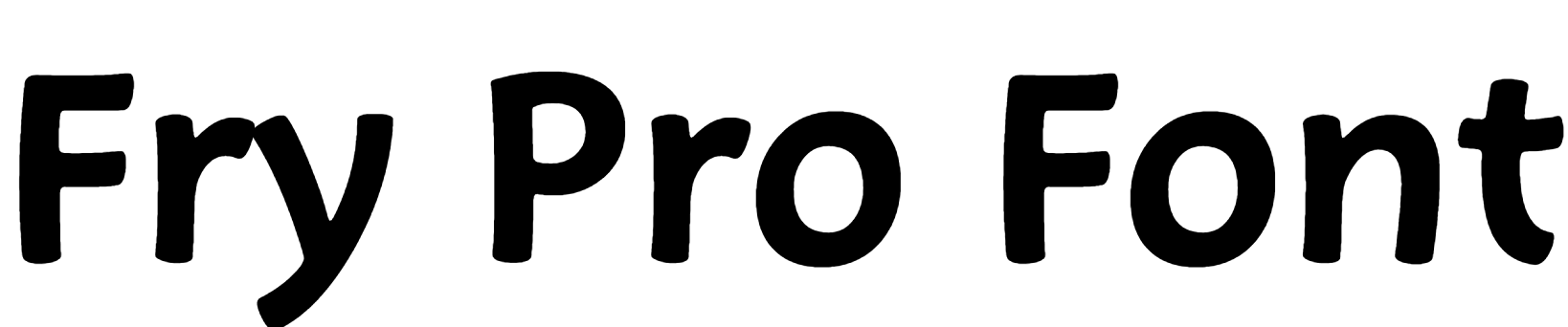 Fry Pro Font Download