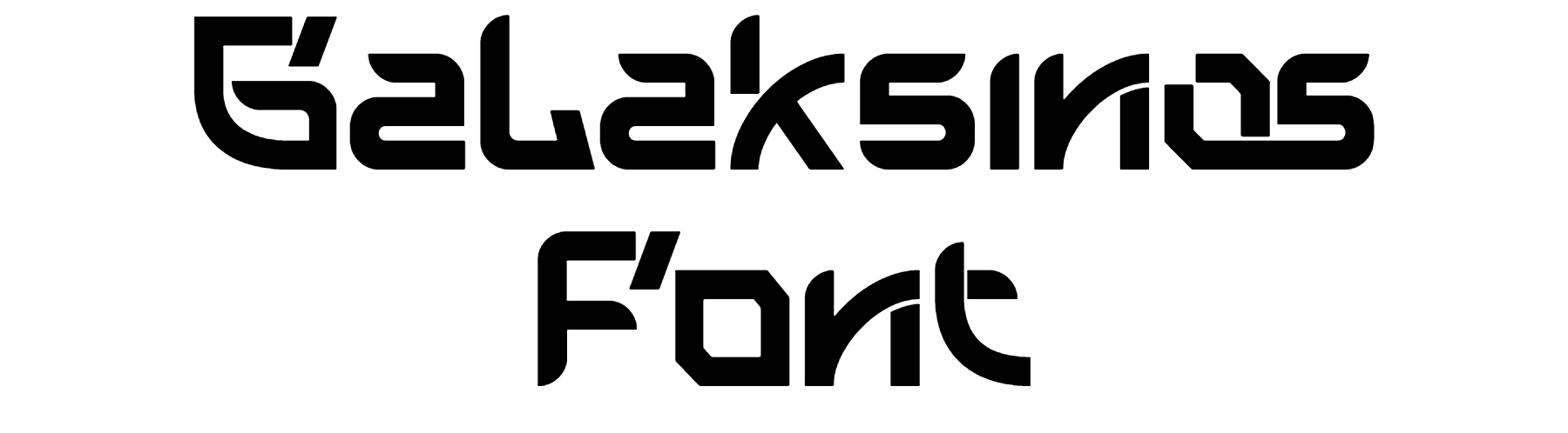 Galaksinos Font Download