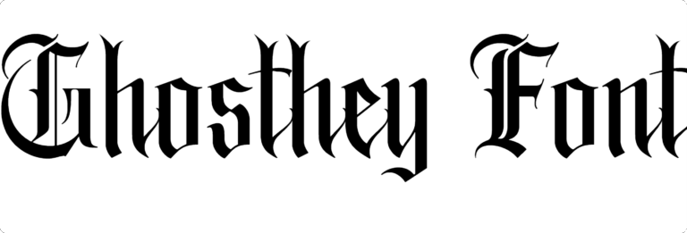 Ghosthey Font Download