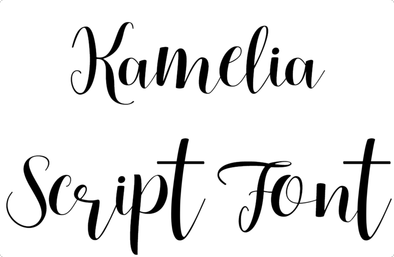 Kamelia Script Font Download