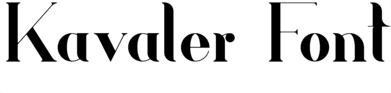 Kavaler Font Download