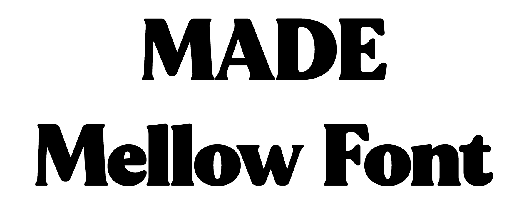 MADE Mellow Font Download