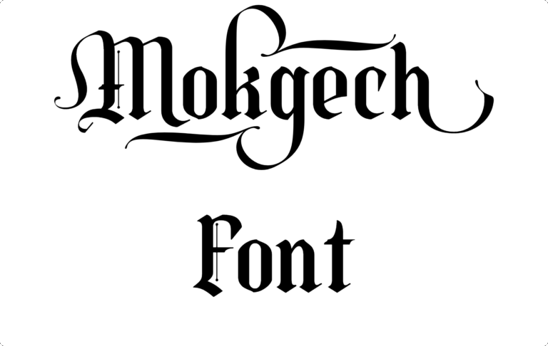 Mokgech Font Download