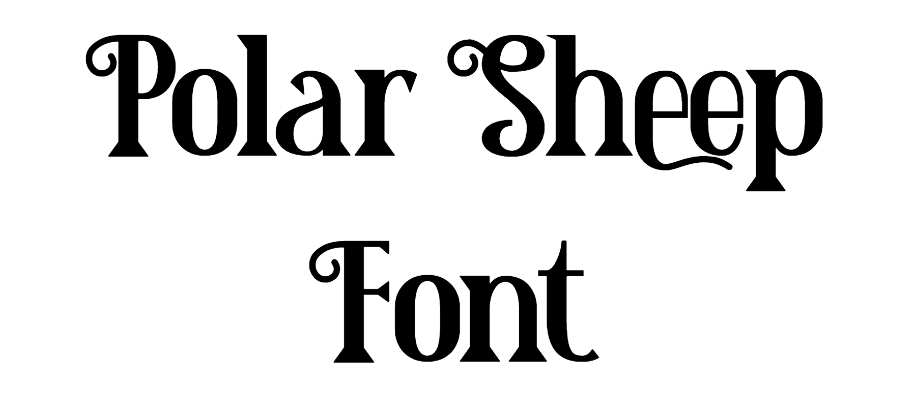 Polar Sheep Font Download