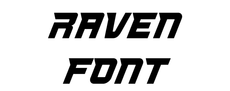 Raven Font Download