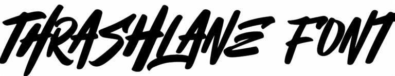Thrashlane Font Download