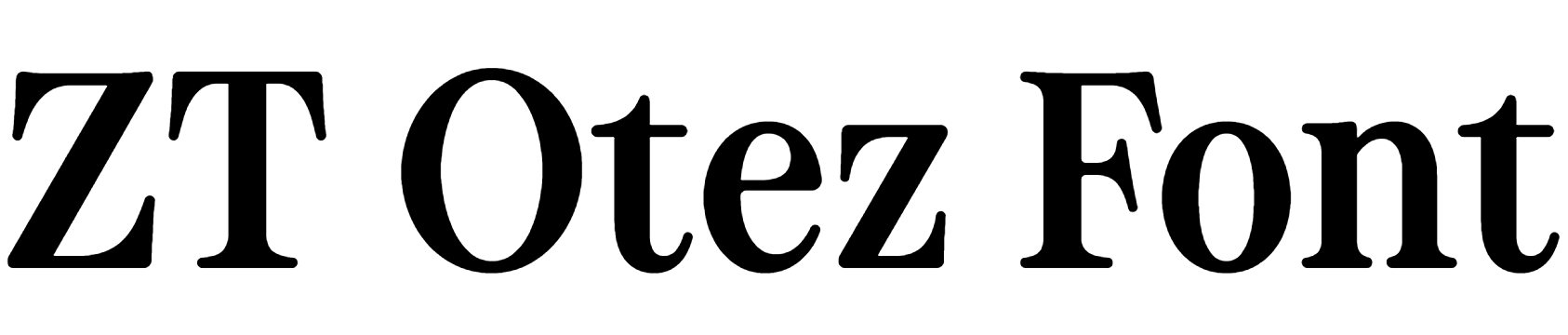 ZT Otez Font Download