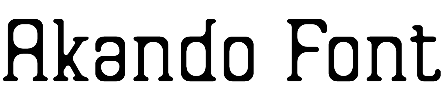 Akando Font Download