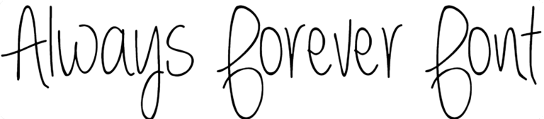 Always Forever Font Download