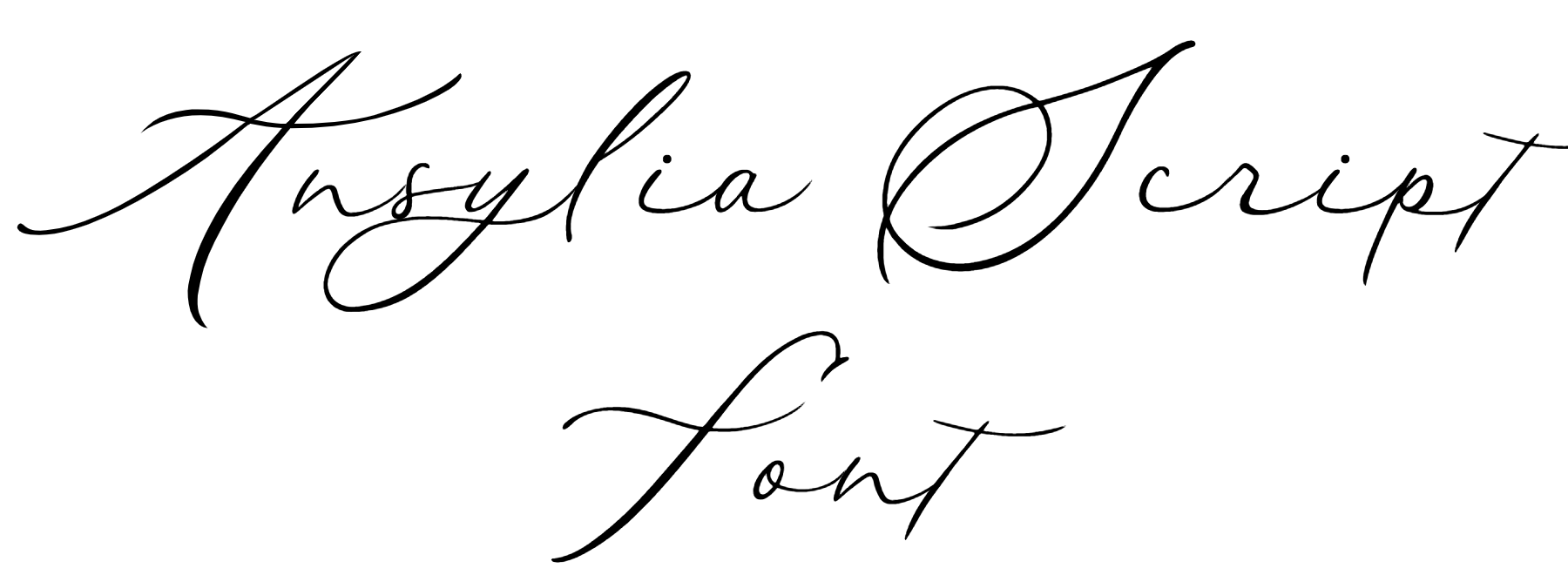 Ansylia Script Font Download