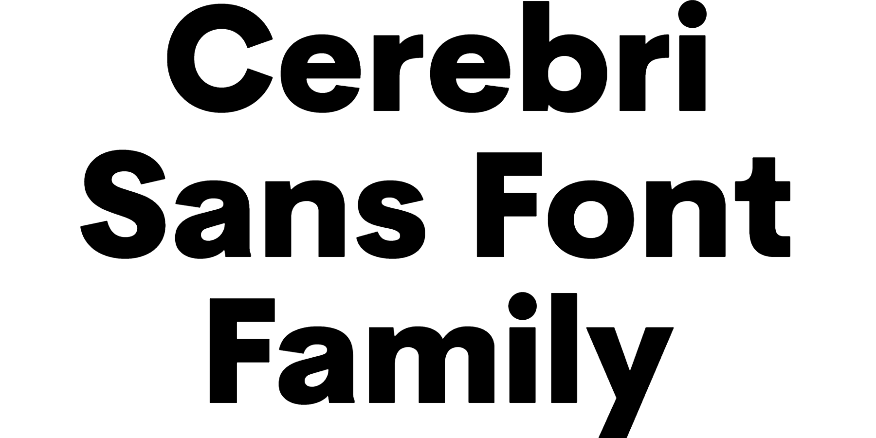 Cerebri Sans Font Family Download