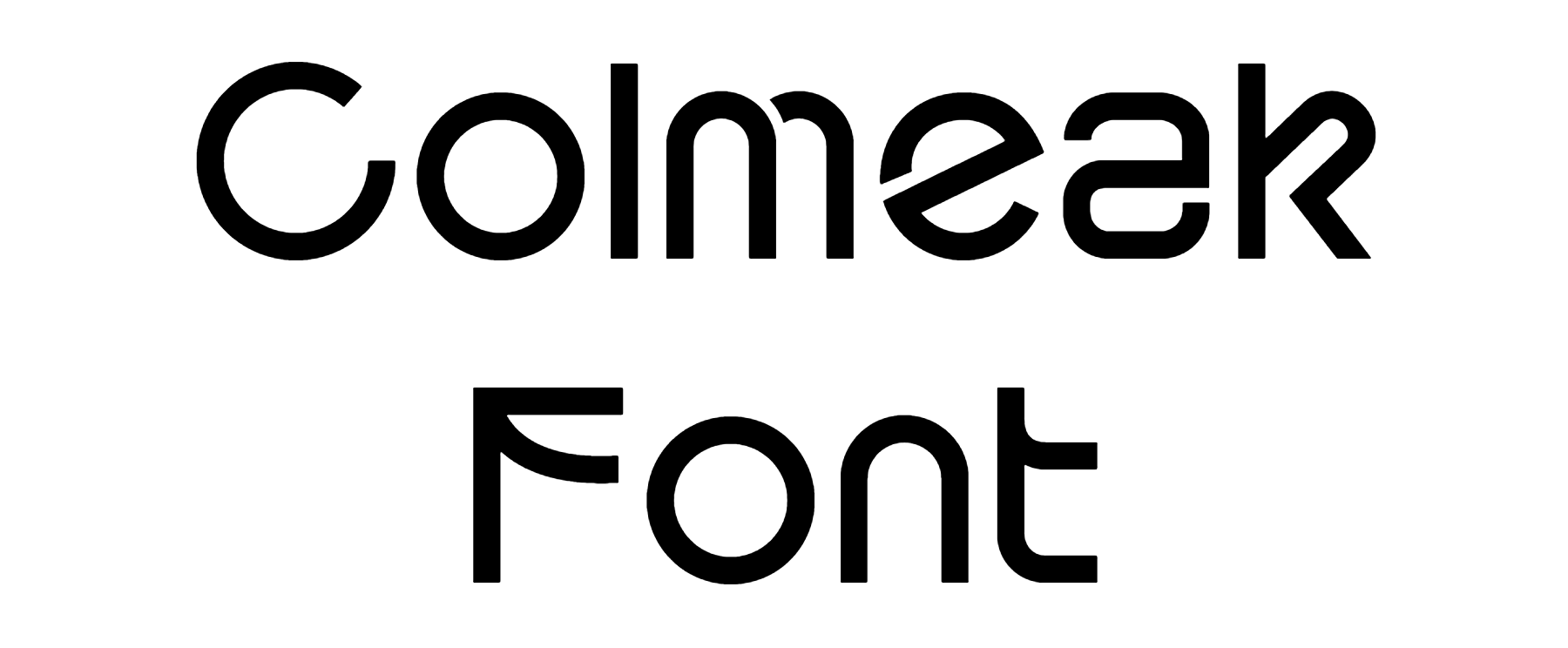 Colmeak Font Download
