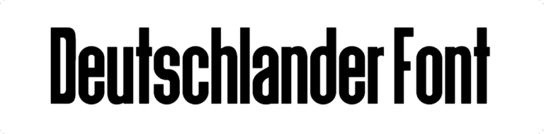 Deutschlander Font Download