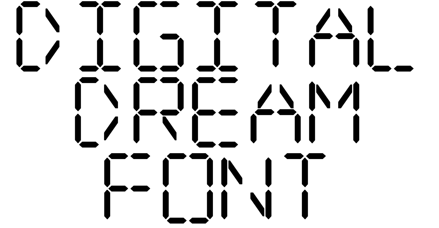 Digital Dream Font Download