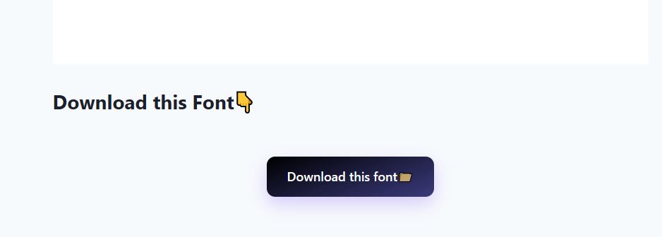 Download zip file of fonts