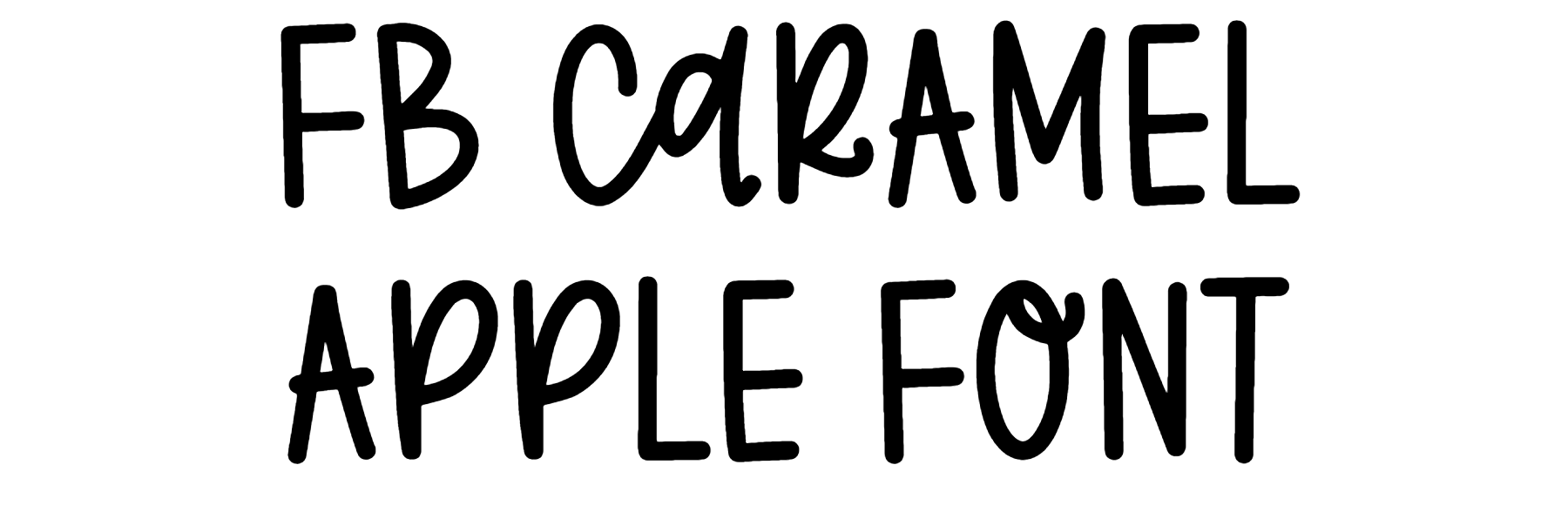 FB Caramel Apple Font Download