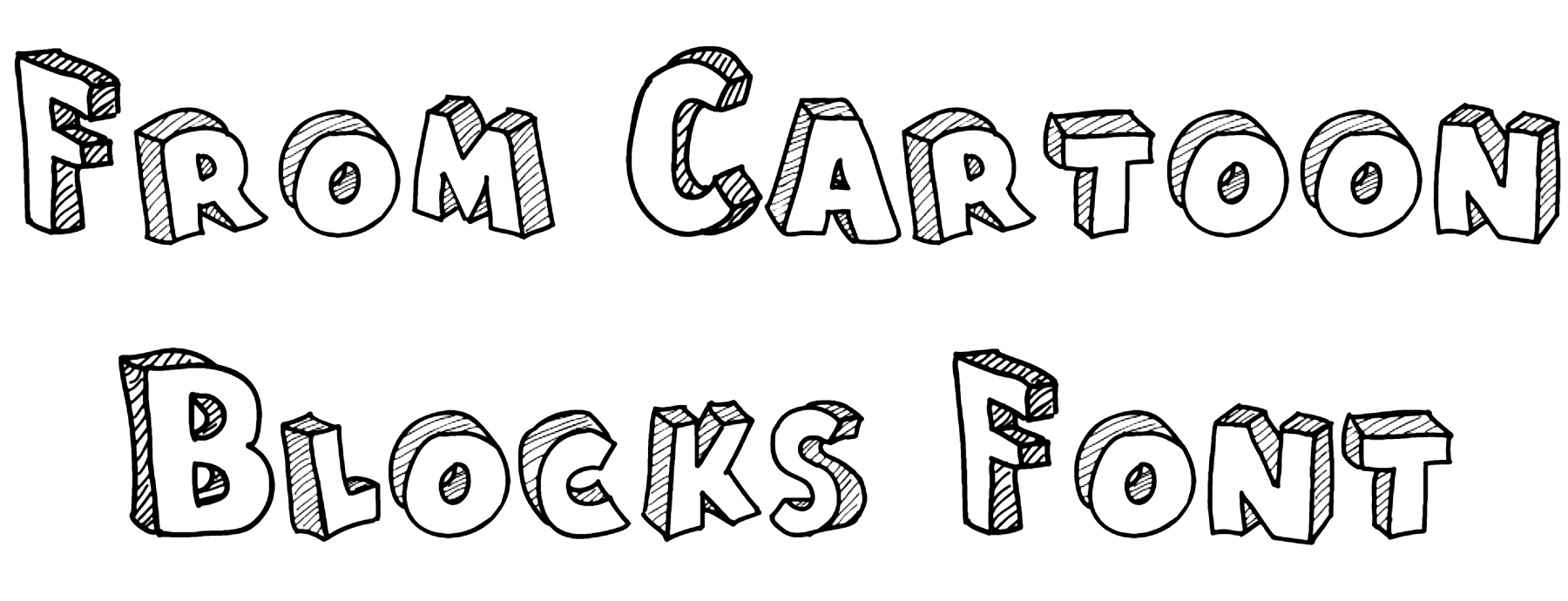 From Cartoon Blocks Font Download