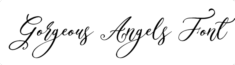 Gorgeous Angels Font Download