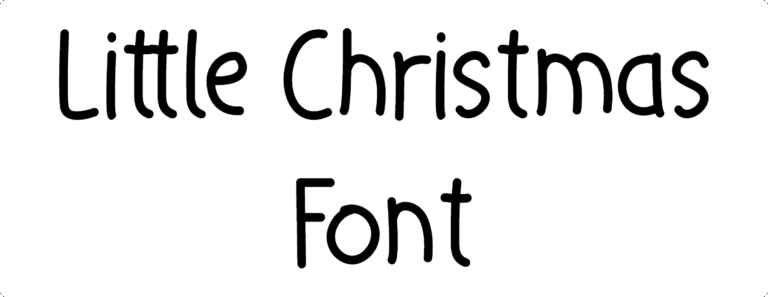 Little Christmas Font Download