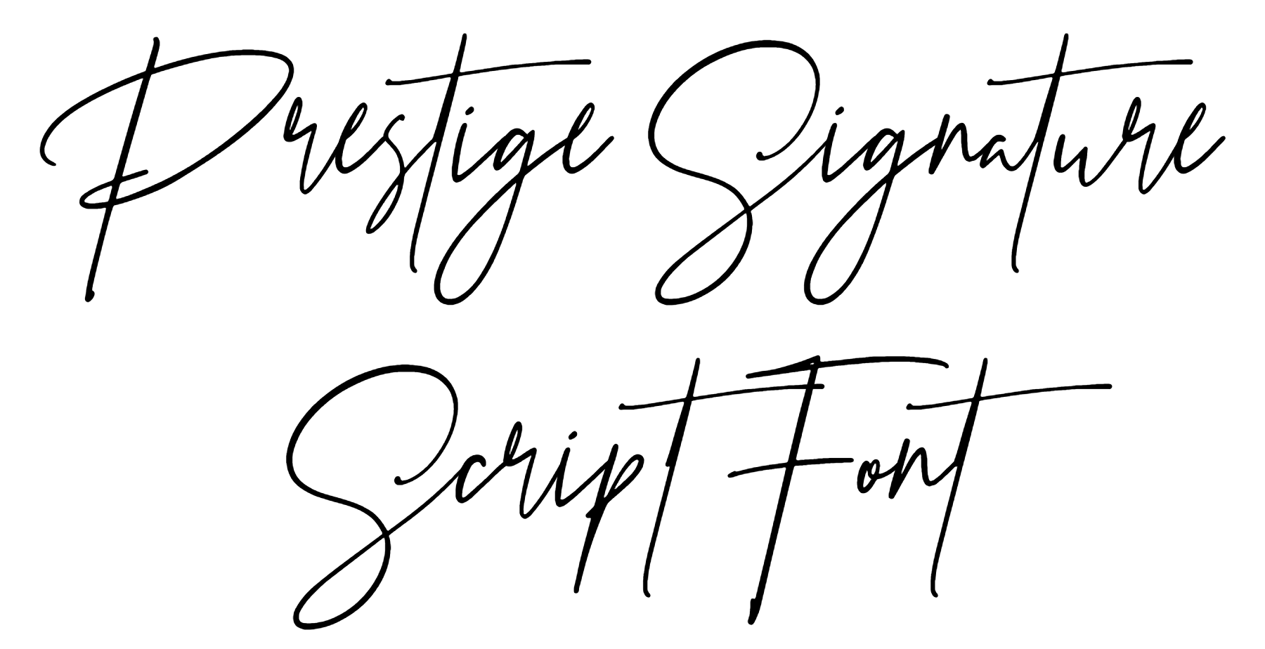 Prestige Signature Script Font Download