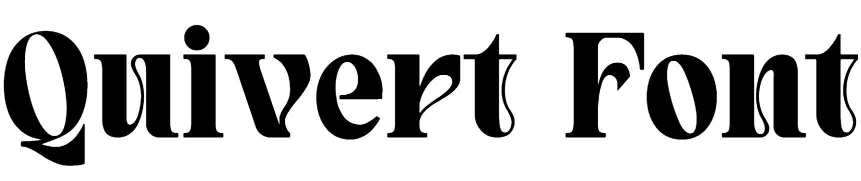 Quivert Font Download