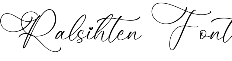 Ralsihten Font Download