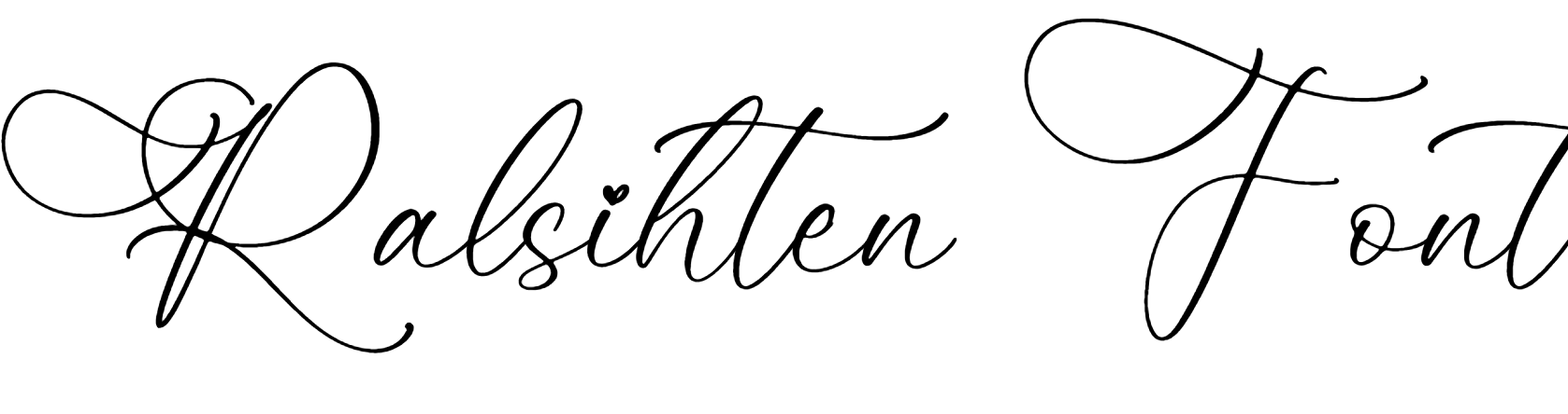 Ralsihten Font Download
