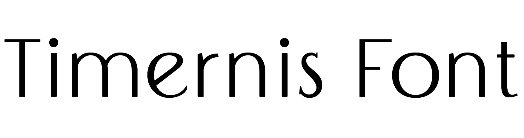 Timernis Font Download