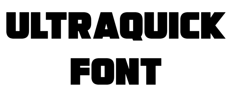 UltraQuick Font Download