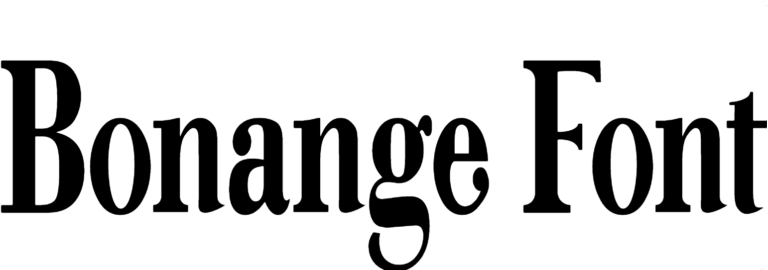Bonange Font Download