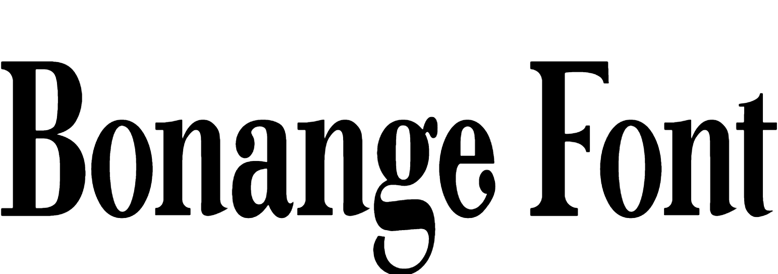 Bonange Font Download