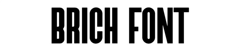 Brich Font Download