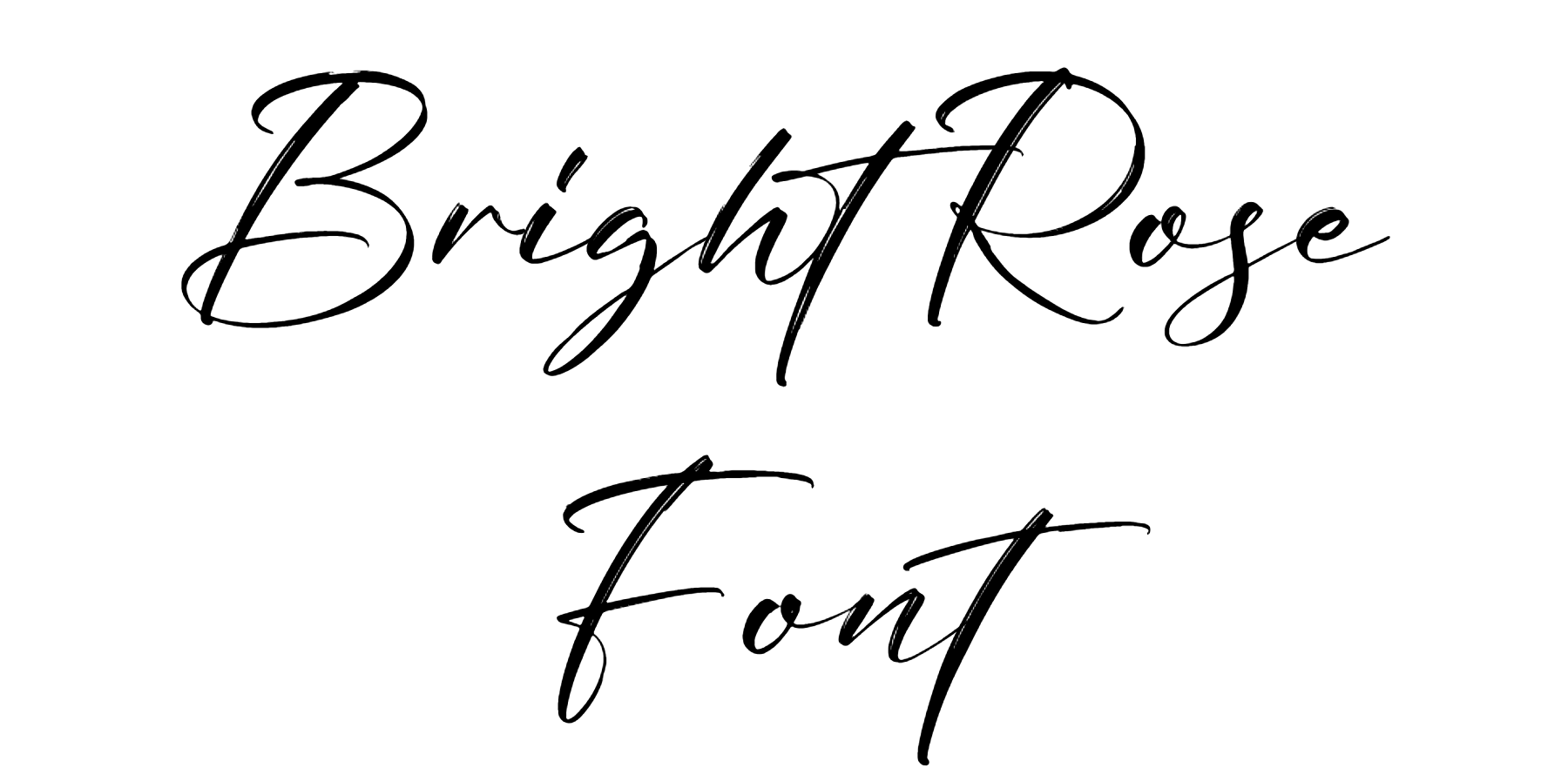 Bright Rose Font Download