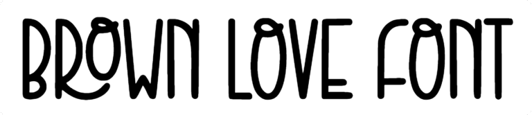 Brown Love Font Download