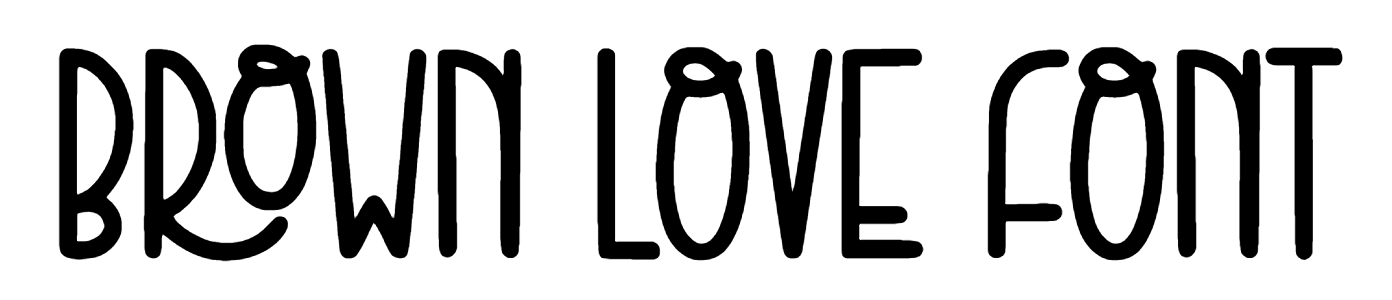 Brown Love Font Download