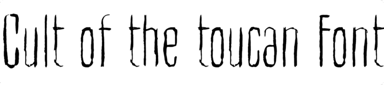 Cult of the toucan Font Download