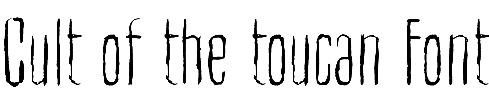 Cult of the toucan Font Download