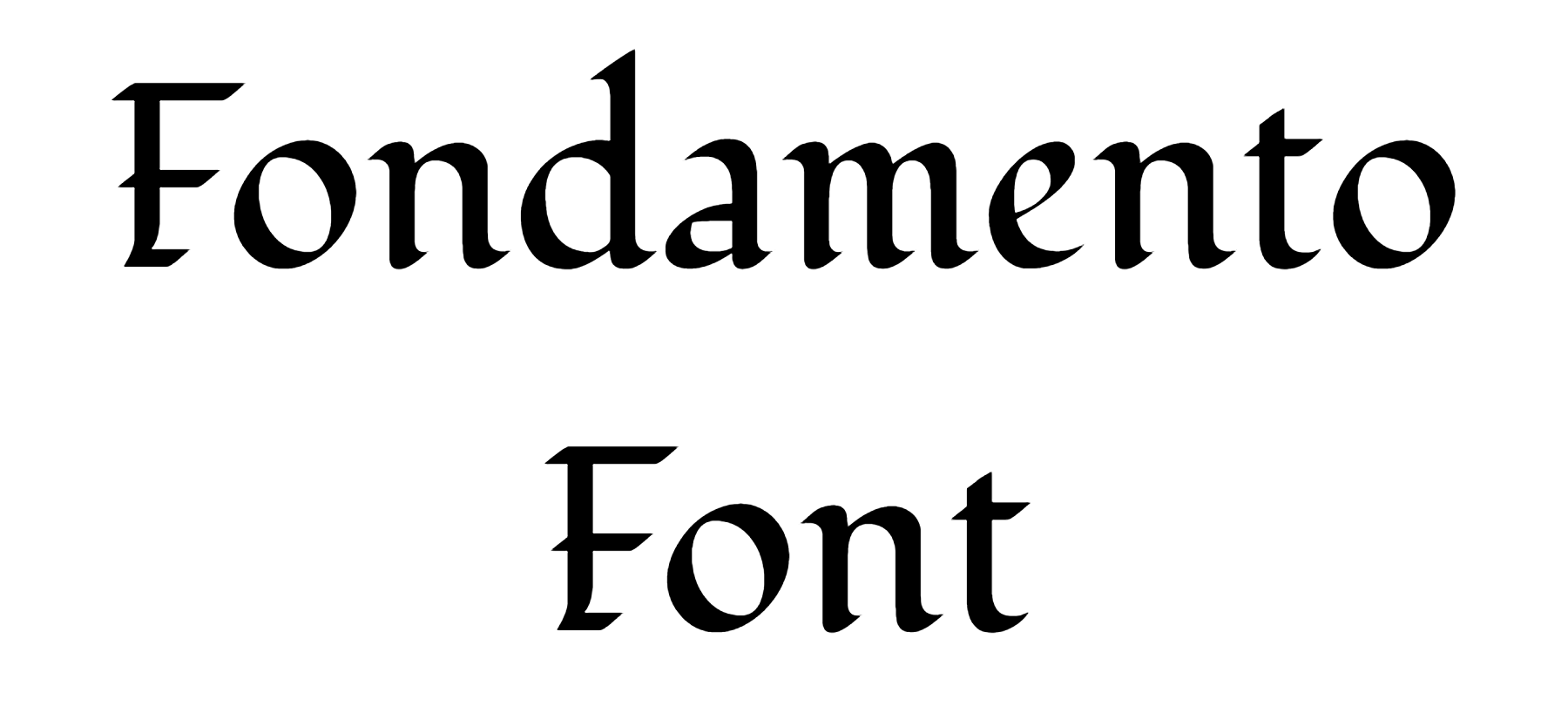 Fondamento Font Download