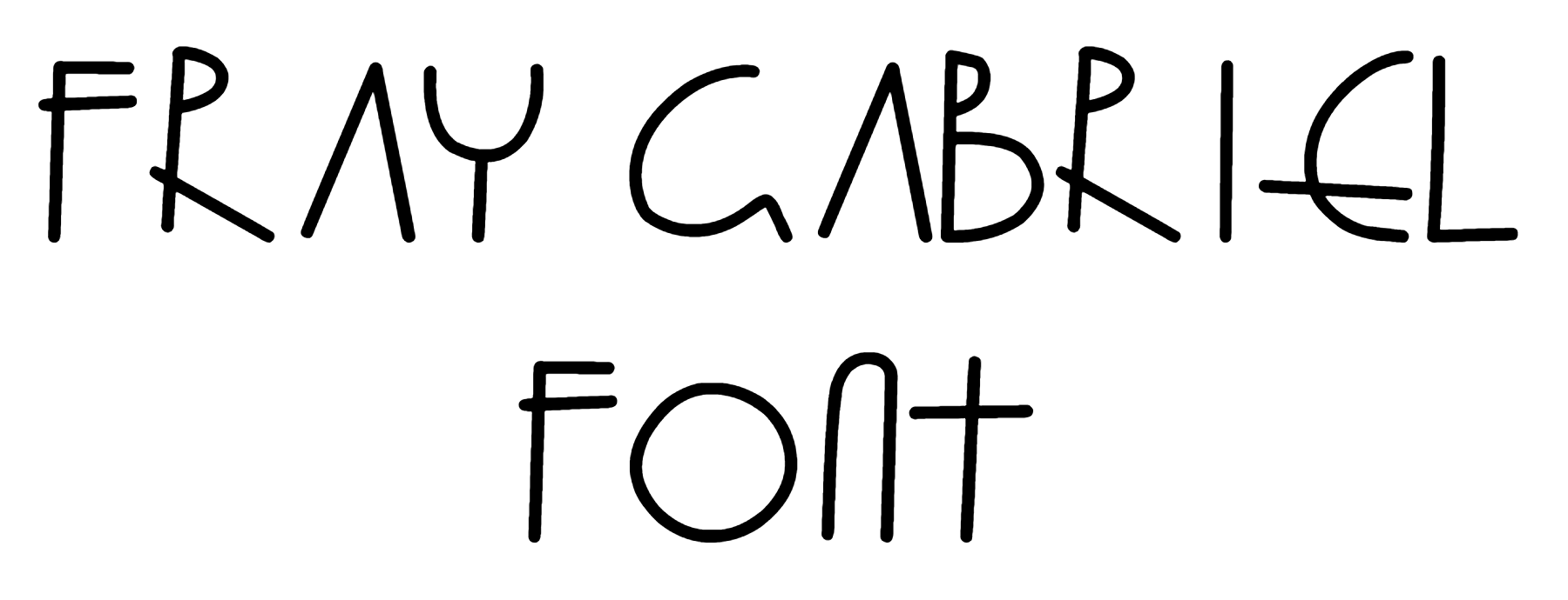 Fray Gabriel Font Download