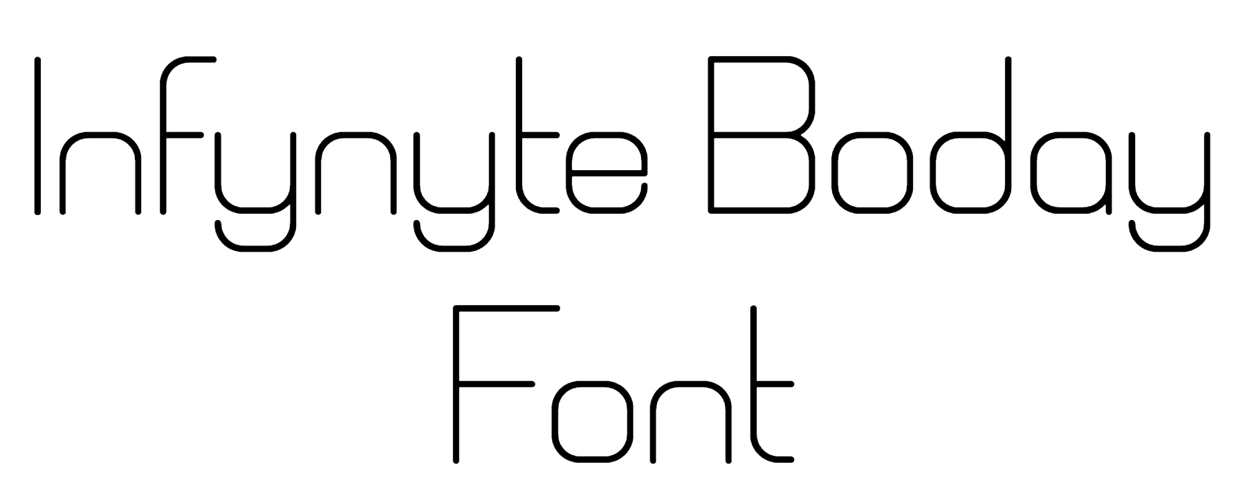 Infynyte Boday Font Download