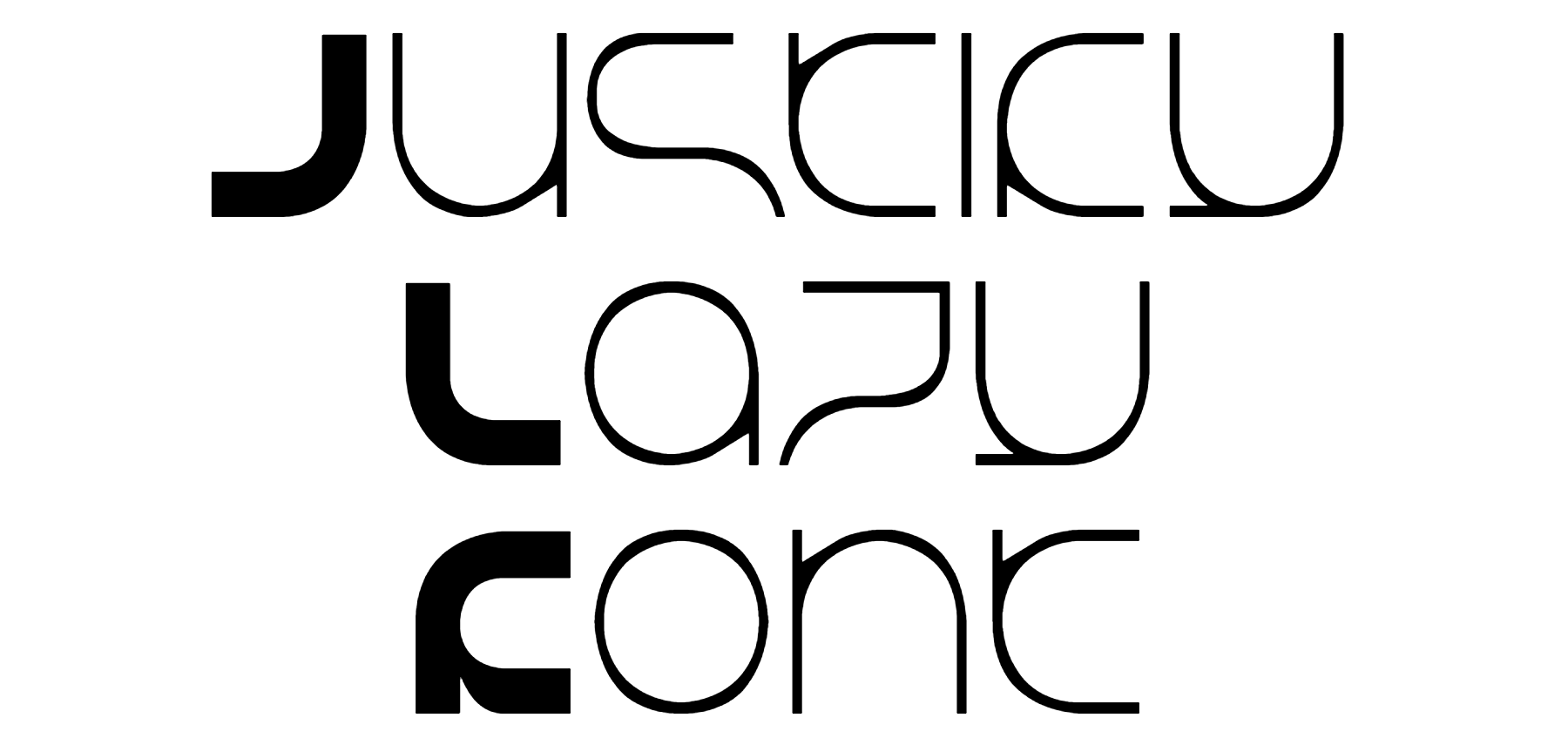 Justify Lazy Font Download