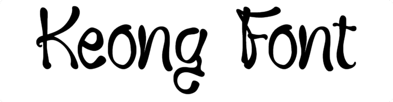 Keong Font Download
