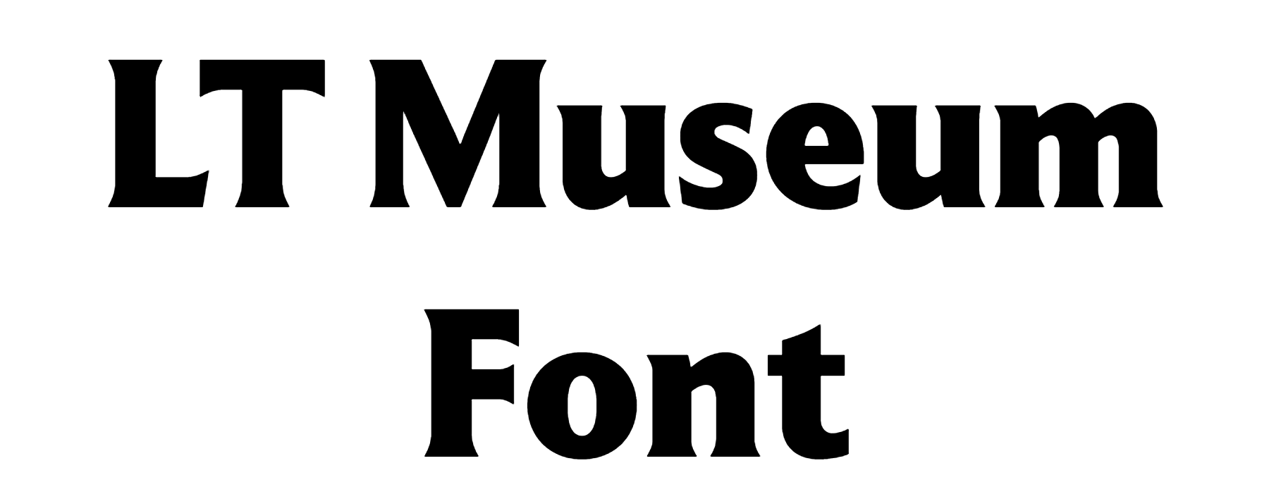 LT Museum Font Download