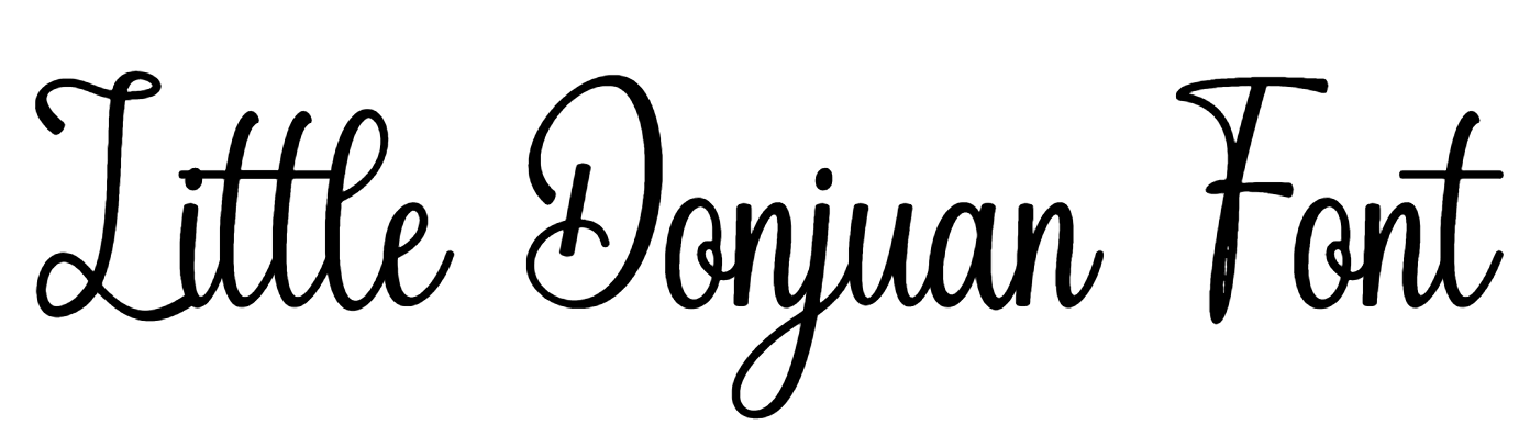 Little Donjuan Font Download