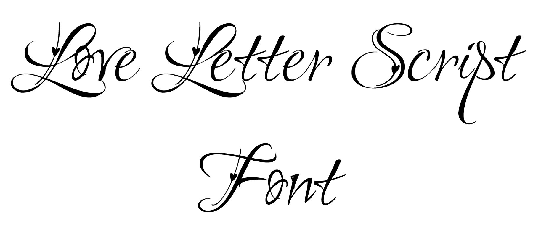 Love Letter Script Font Download