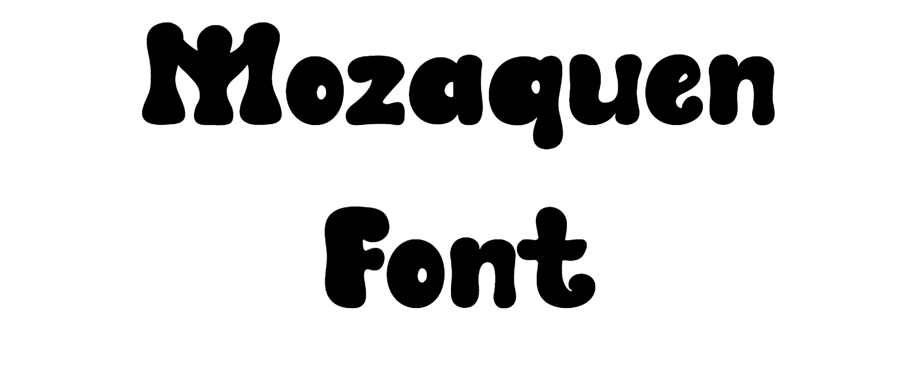 Mozaquen Font Download